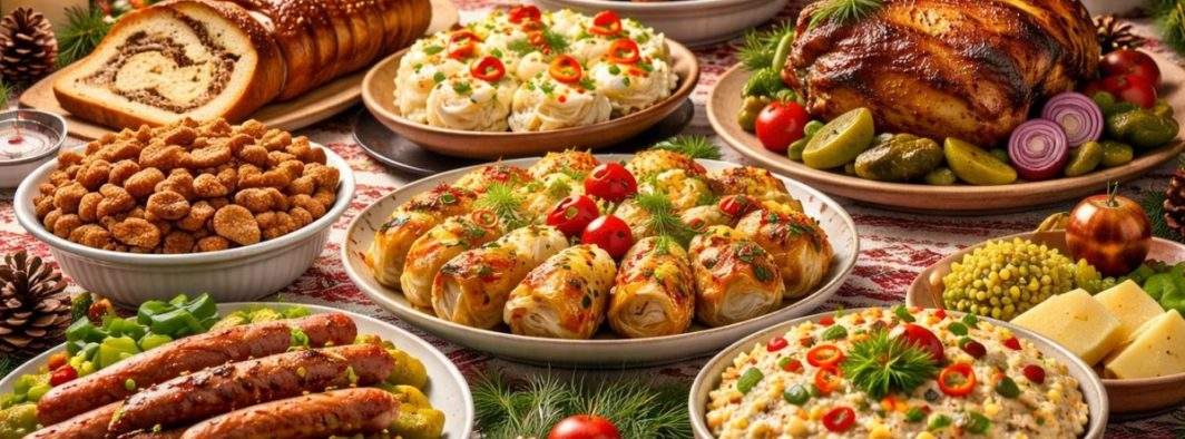 Studiu! Cu mâncarea gătită de Crăciun, românii ar putea rezista unui asediu de 280 de zile