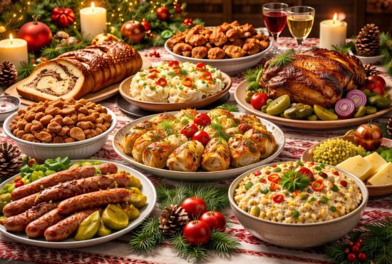 Studiu! Cu mâncarea gătită de Crăciun, românii ar putea rezista unui asediu de 280 de zile