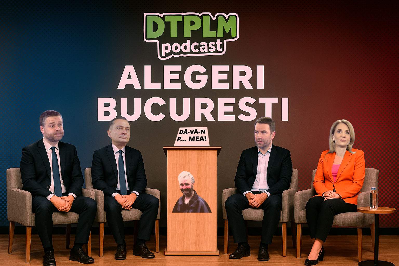 Nea Costel a organizat o dezbatere cu toți candidații, dar nu s-a dus: „Dă-i în p… mea!”