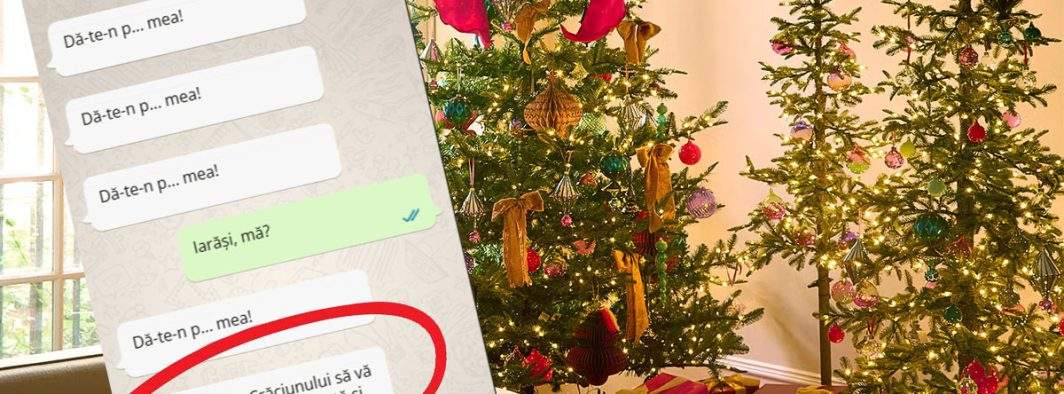 Un hacker i-a spart WhatsApp-ul lui nea Costel și trimite urări de Crăciun de pe el
