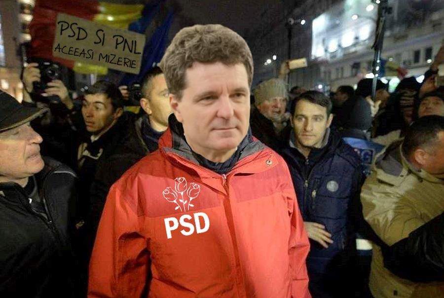 Indignat de situația din Justiție, Nicușor i-a cerut împrumut geaca roșie a lui Iohannis
