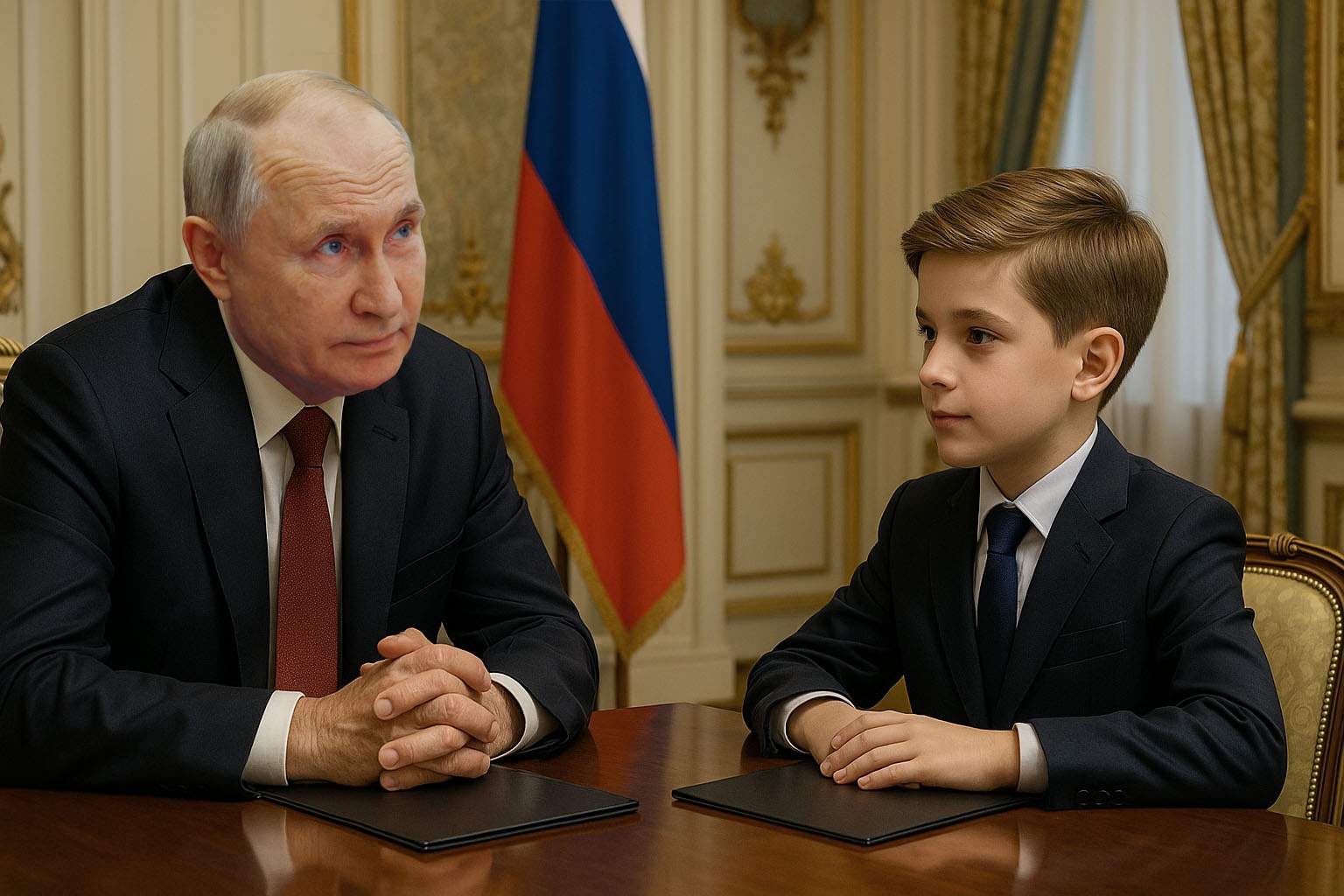 După ginere, Donald Trump l-a trimis și pe nepoțel să negocieze cu Putin