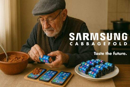 Adio, Samsung Trifold! Un român a inventat un telefon atât de pliabil încât poţi face sarmale în el