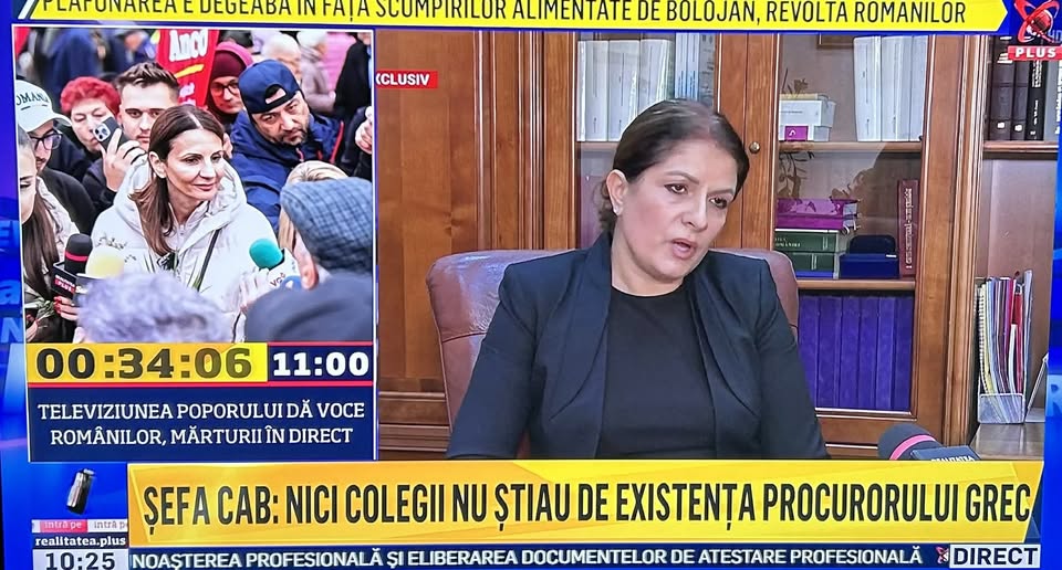 Turneu! După Realitatea TV, șefa Curții de Apel s-a dus și la Clanul Sportivilor