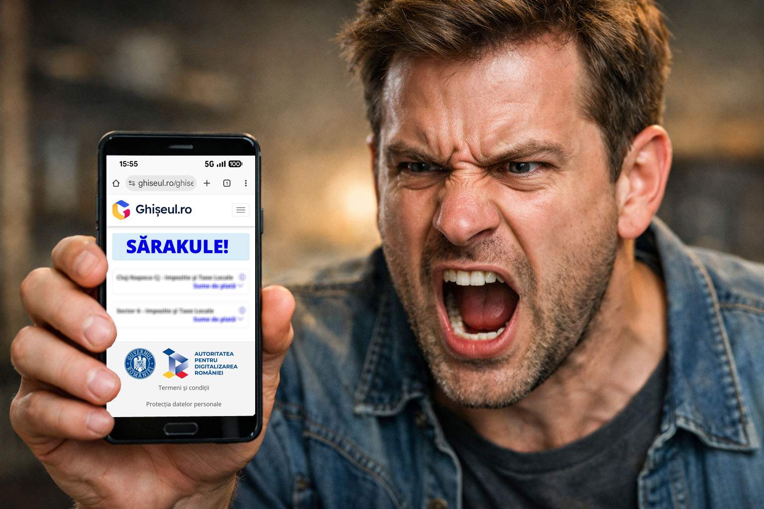 Ghișeul.ro le-a trimis mesajul „Sărakule!” celor care nu și-au plătit încă taxele la stat