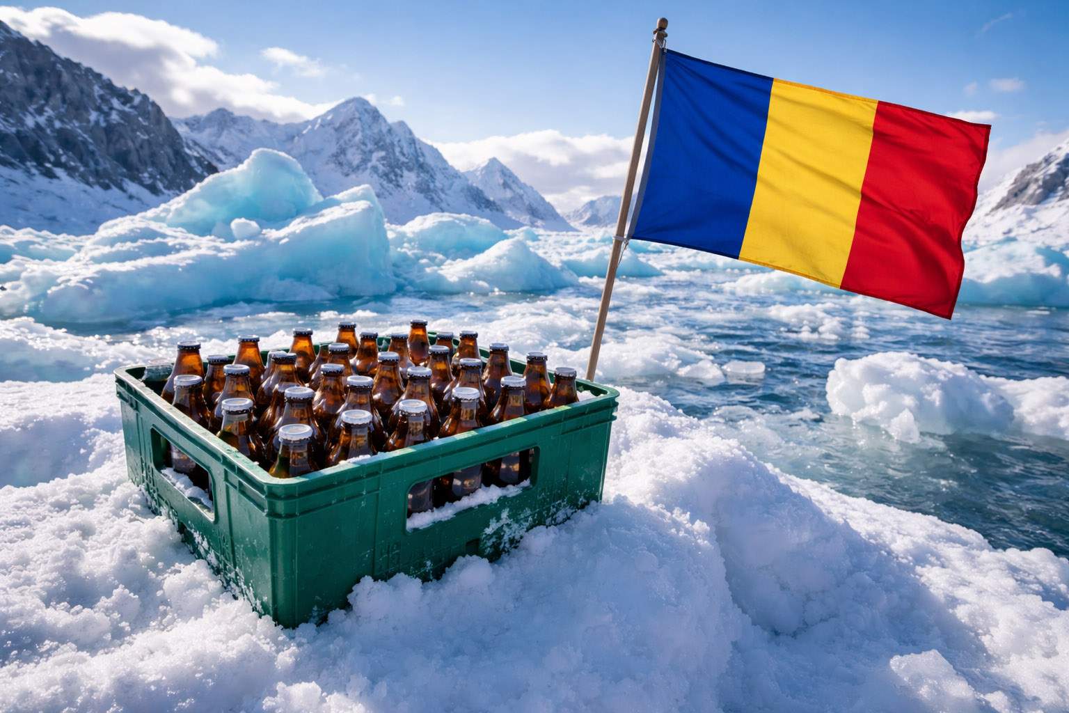 România va trimite în Groenlanda o ladă de bere de pus la rece