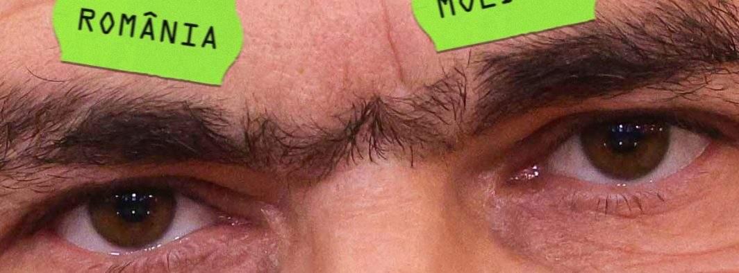 Ca să arate că susţine unirea, Bolojan şi-a botezat o sprânceană România şi una Moldova