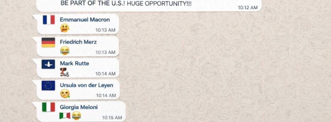 Forumul de la Davos are două grupuri de Whatsapp: unul cu toată lumea şi unul fără Trump