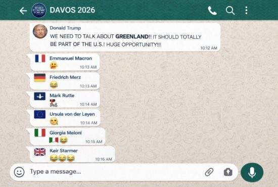 Forumul de la Davos are două grupuri de Whatsapp: unul cu toată lumea şi unul fără Trump