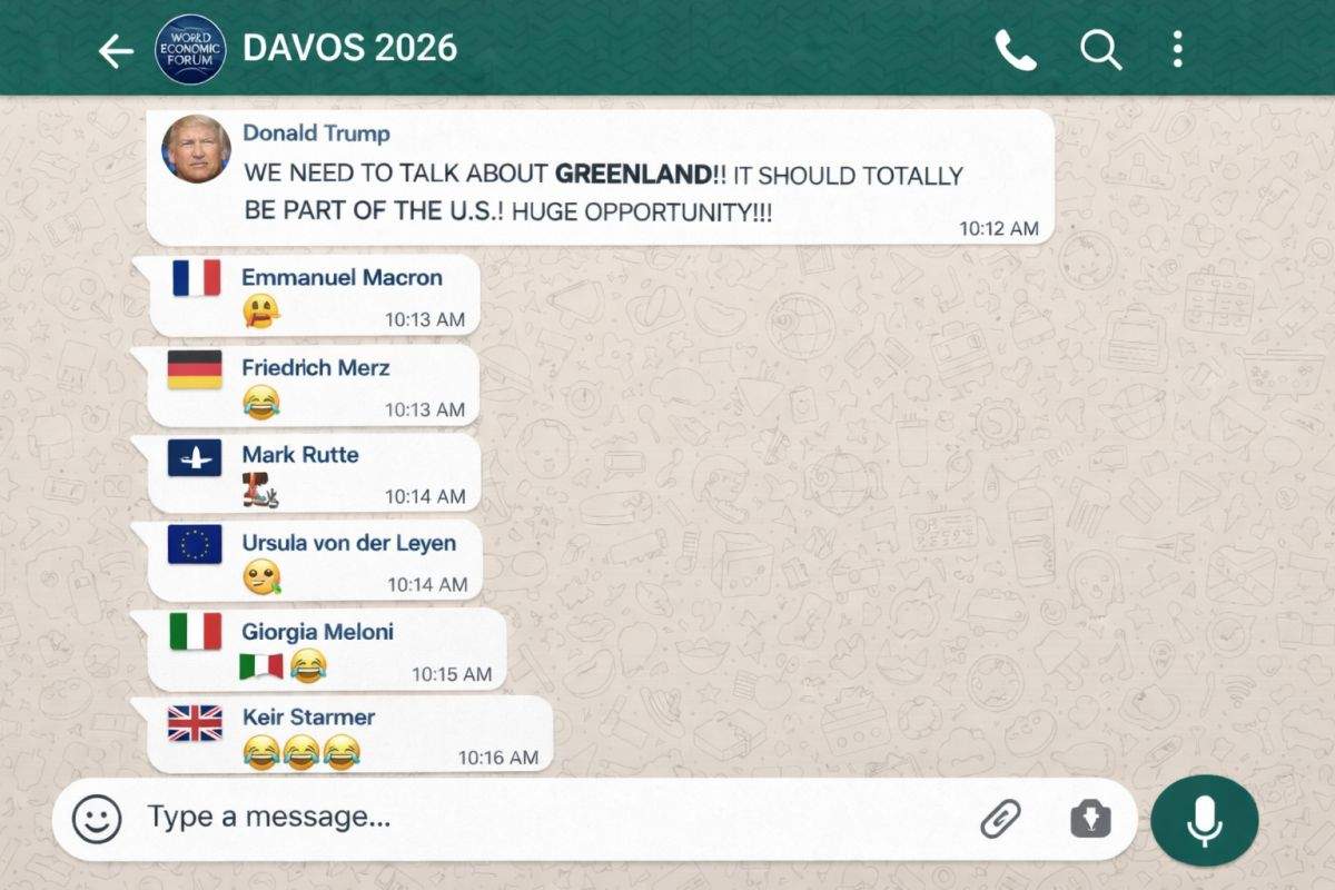 Forumul de la Davos are două grupuri de Whatsapp: unul cu toată lumea şi unul fără Trump