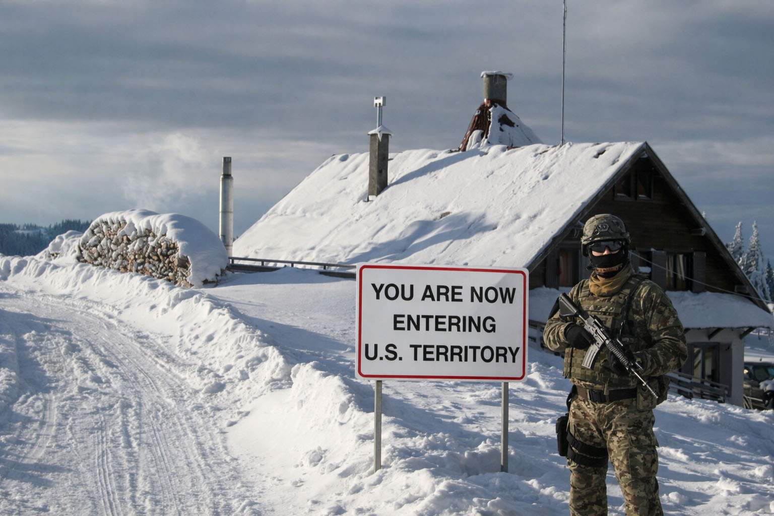 Efectul Groenlanda! Mii de români care nu şi-au deszăpezit curtea s-au trezit anexaţi de Trump
