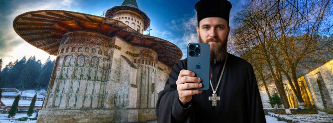 Apple lansează un iPhone pentru preoți, culoarea albastru de Voroneț
