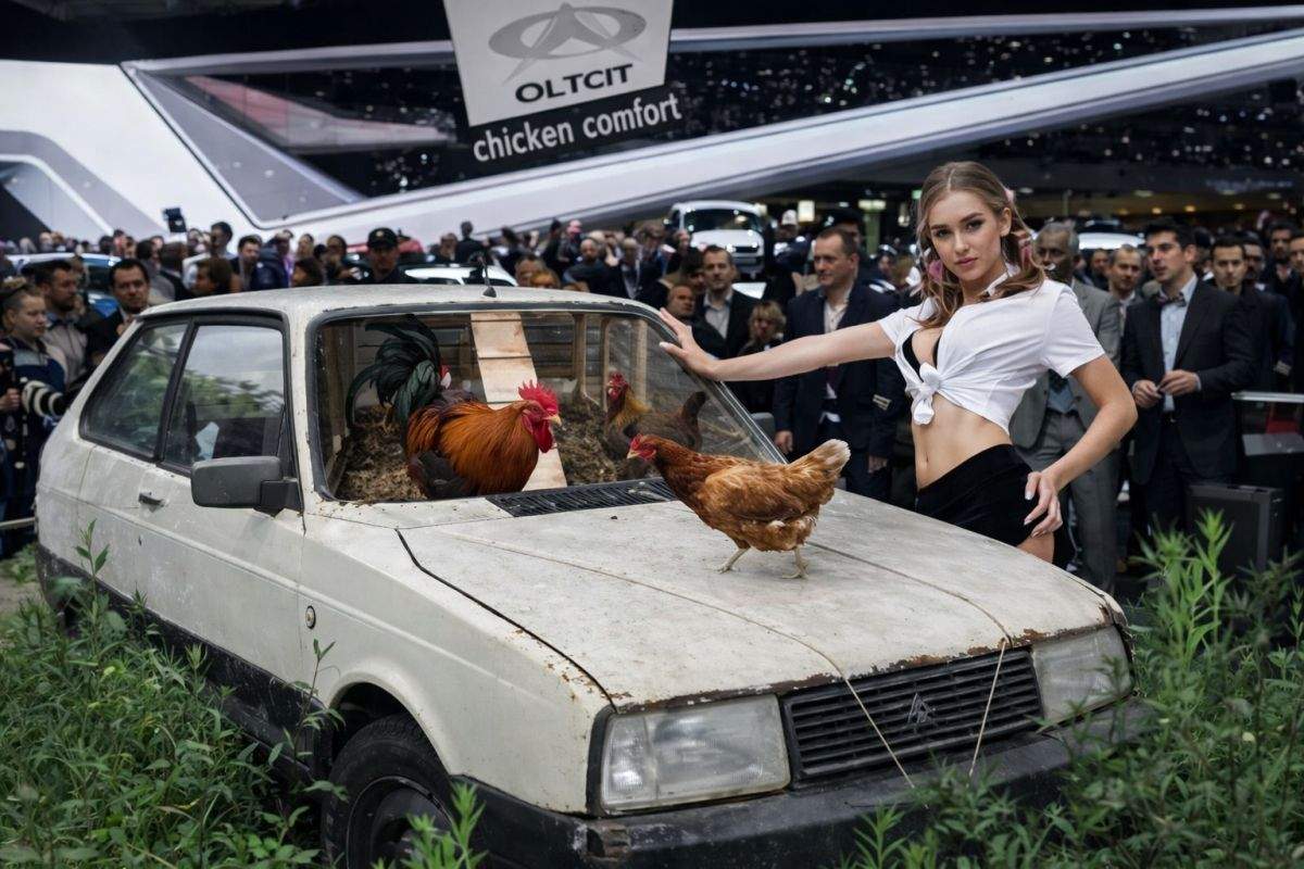 Dupa Dacia la Dakar, Oltcit a câștigat locul I la Salonul de Cotețe de Găini de la Mizil