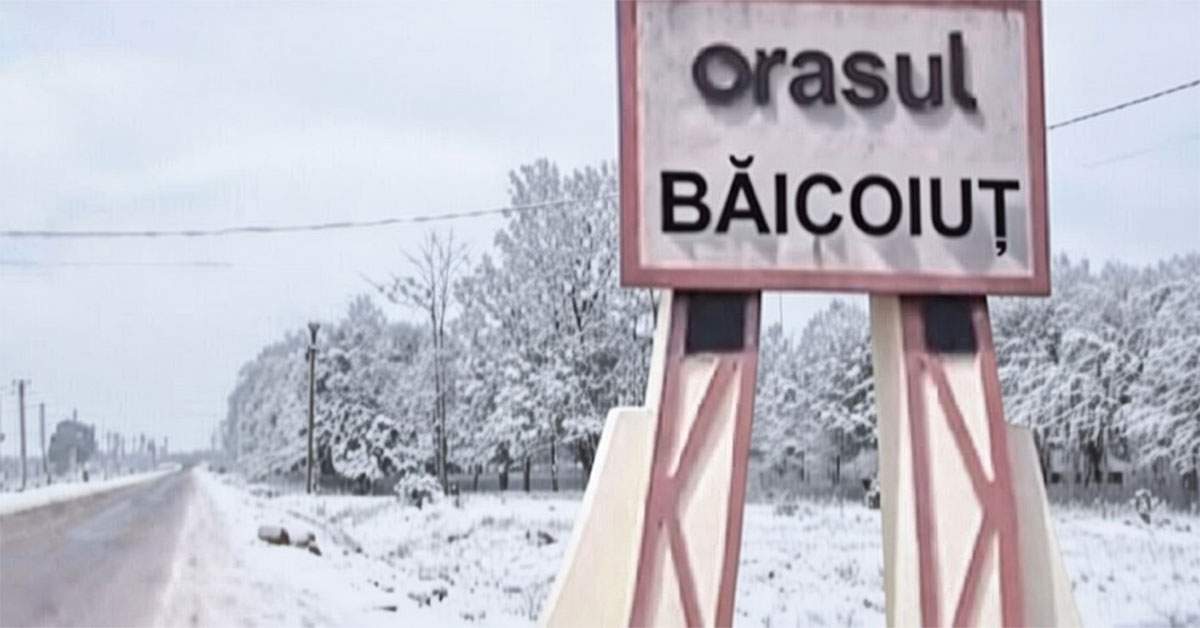 Din cauza gerului orașul Băicoi s-a strâns și acum se numește Băicoiuț