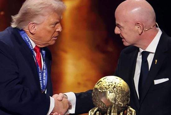 În urma gestului de ieri, FIFA i-a retras lui Trump premiul pentru pace