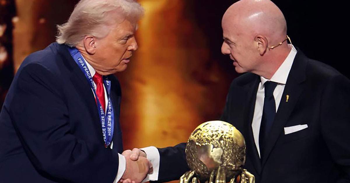 În urma gestului de ieri, FIFA i-a retras lui Trump premiul pentru pace