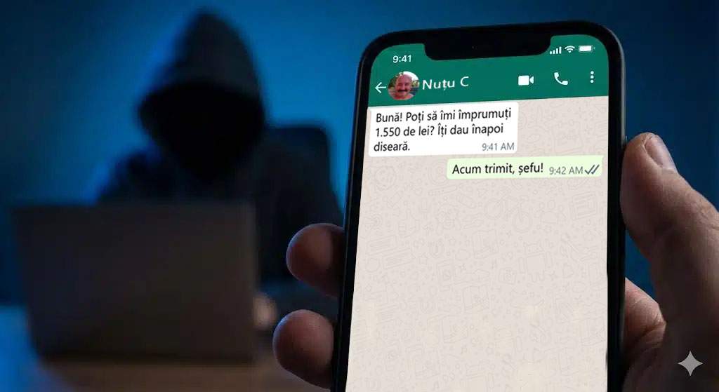 Jackpot! Un hacker a spart WhatsApp-ul lui Nuțu și a primit bani de la toți din agenda lui