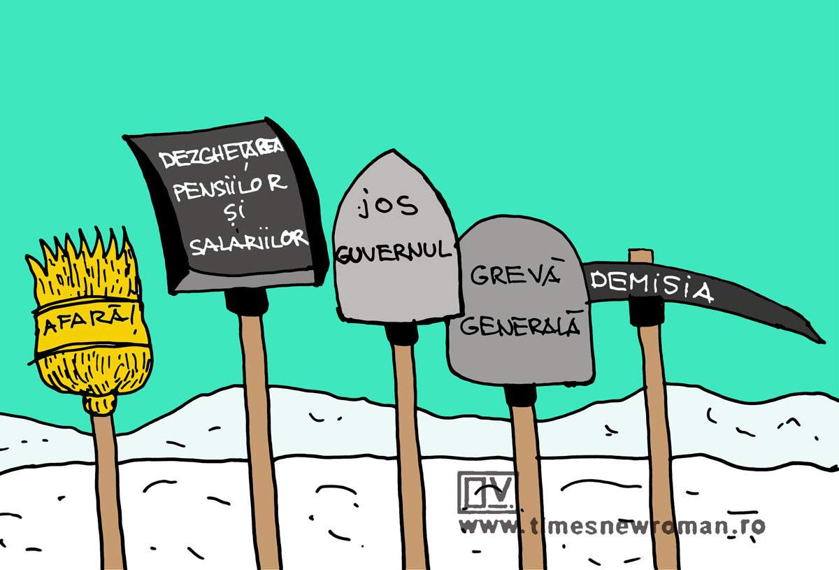 Deszăpezire la guvern