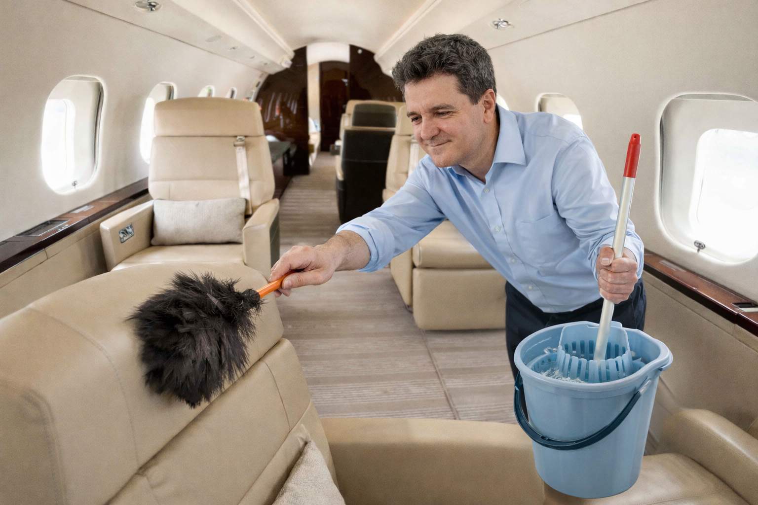 Nicușor a obținut o reducere de 25 de euro la avionul lui Țiriac după ce l-a măturat la final