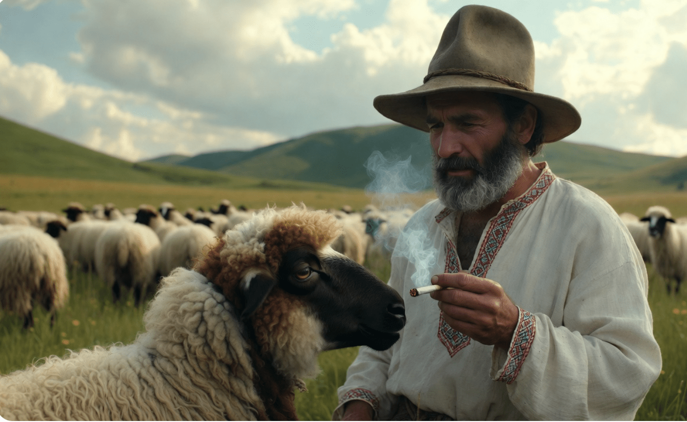 Savanții români au aflat ce fumase baciul moldovean care vorbea cu oaia în Miorița