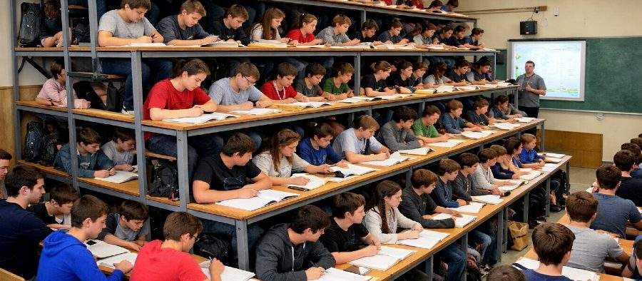 Școlile vor fi dotate cu bănci suprapuse, să încapă mai mulți elevi în clase