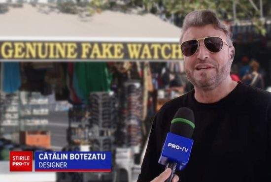 Botezatu a fost jefuit de ceasul său de 2 milioane de euro, un Bazaar Istanbulle ediţie limitată