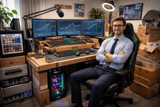 Un corporatist a vrut să-şi facă bicicletă din piese luate de pe net, dar i-a ieşit scaun de birou