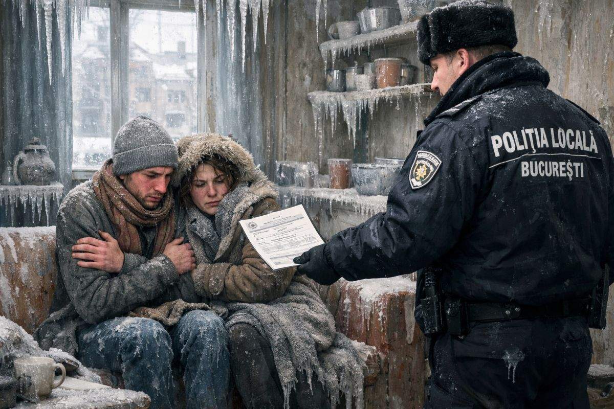 Mii de bucureșteni, amendați pentru că nu și-au curățat țurțurii din apartamente