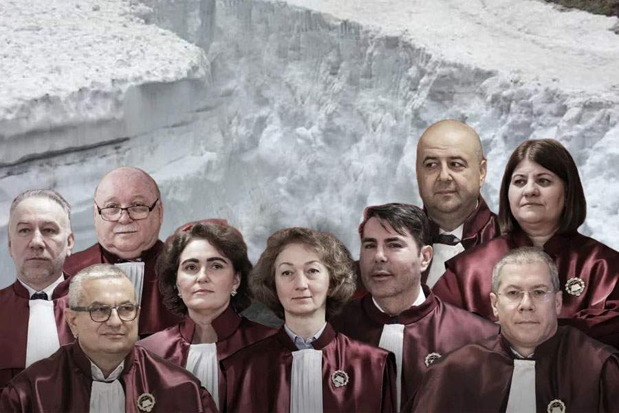 Ghinion! Din cauza nămeților, decizia CCR nu poate ajunge la Monitorul Oficial și se va anula