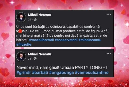 Mihai Neamţu a descoperit în sfârşit unde sunt bărbaţii de odinioară: „Aplicaţia Grindr e super!”