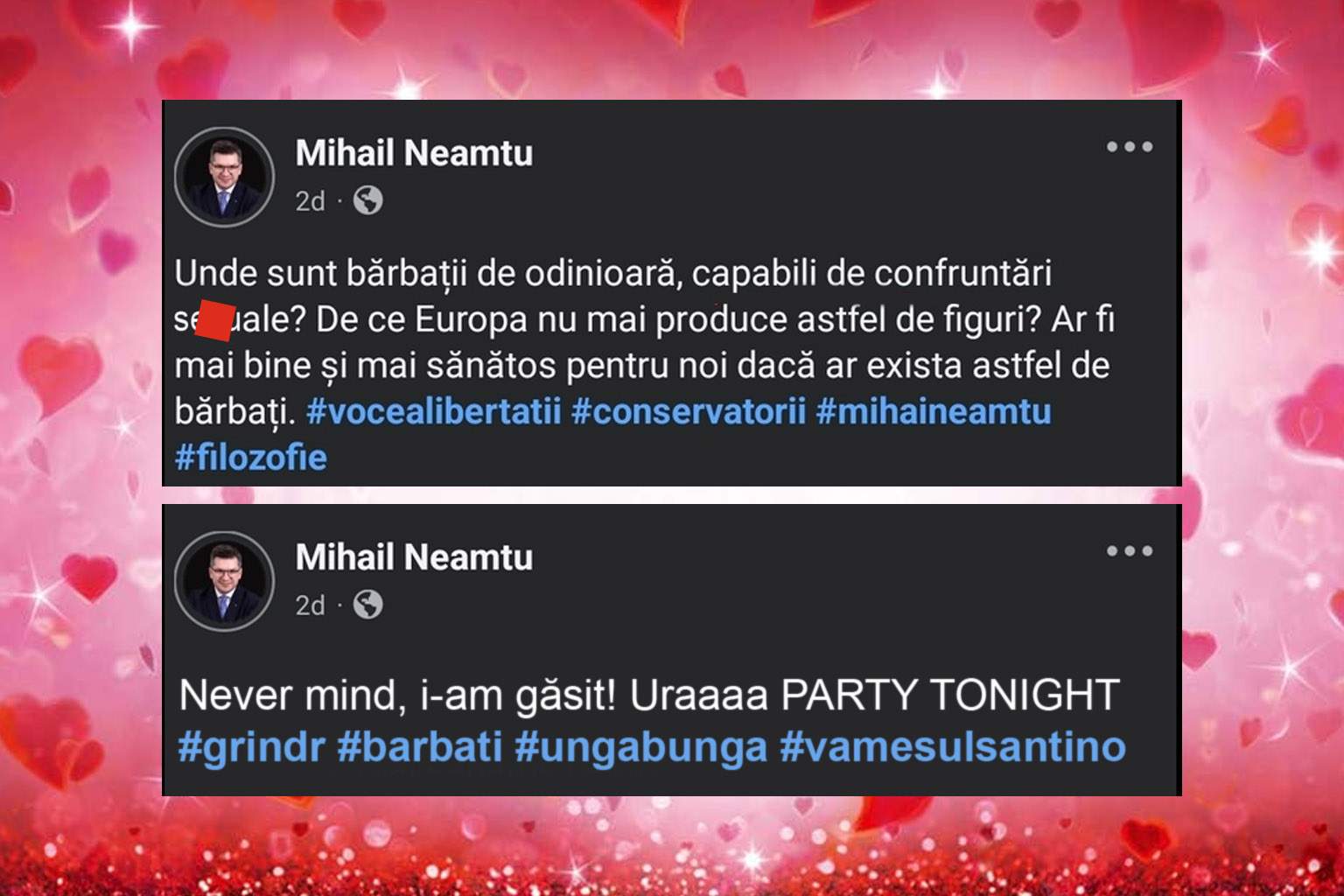 Mihai Neamţu a descoperit în sfârşit unde sunt bărbaţii de odinioară: „Aplicaţia Grindr e super!”