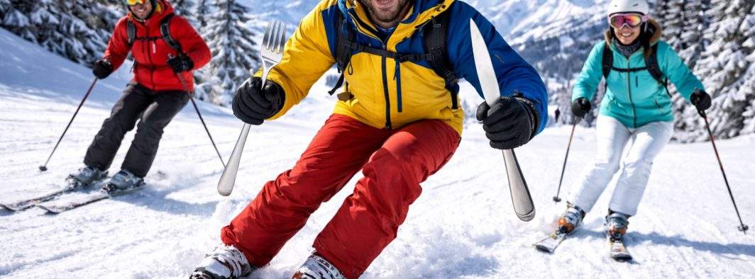 Doar chinezii folosesc beţe! Un român patriot schiază cu cuţitul şi furculiţa