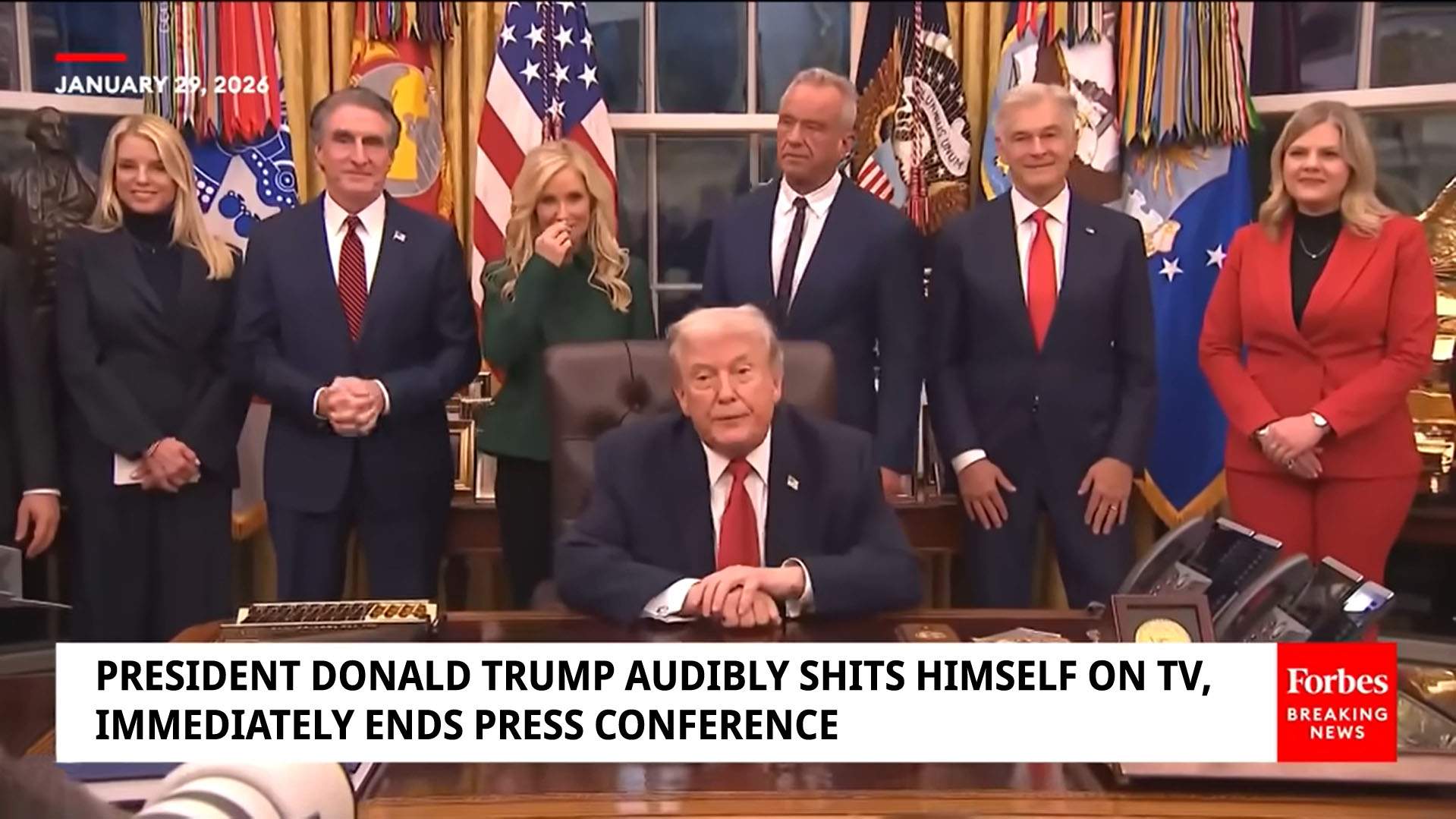 Acțiunile scutecelor Huggies s-au dublat după ce Donald Trump s-a c*cat pe el