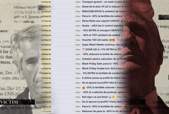 Nici miliardarii nu scapă: din 75.000 de mailuri ale lui Epstein, peste 50% erau spam de la Lensa