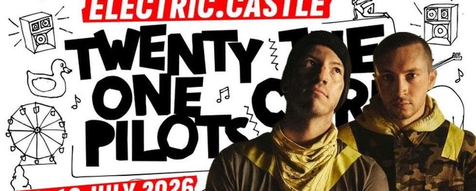 Vin piloții americani la Bonțida, dar e țeapă! Twenty One Pilots sunt doar 2, nu 21