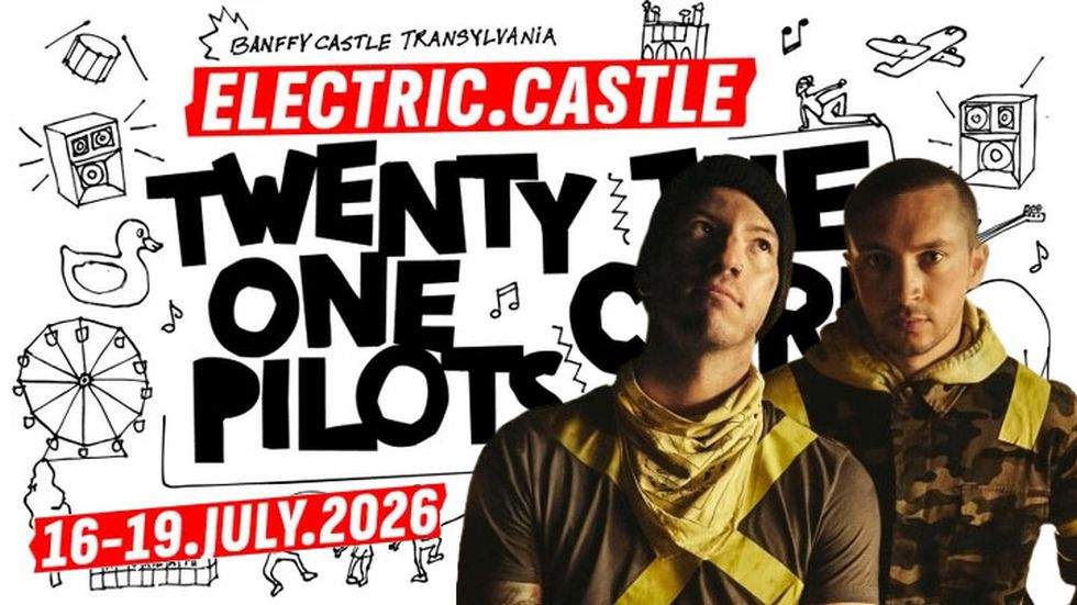 Vin piloții americani la Bonțida, dar e țeapă! Twenty One Pilots sunt doar 2, nu 21