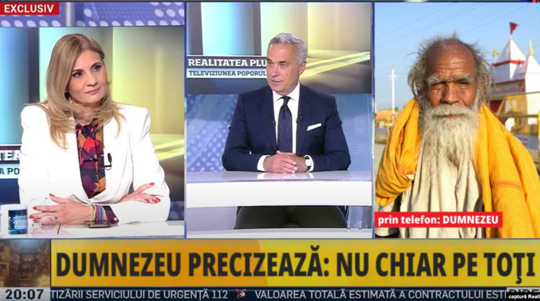 Georgescu a exagerat, spune Dumnezeu. „Nu-i ţin pe toţi. Doar pe securişti”