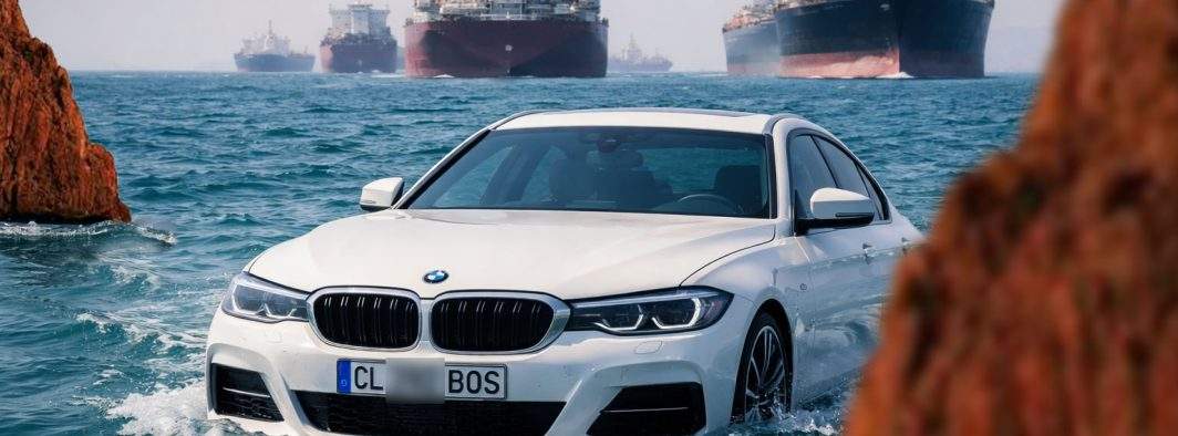 Deşi iranienii au deblocat strâmtoarea, petrolierele nu pot ieşi din cauza unui BMW cu număr de Călăraşi
