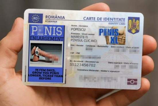 Unui român i s-a virusat buletinul electronic şi acum îl cheamă Măreşte-ţi Penisul Popescu