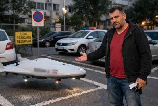 Escaladare! Un bucureștean acuză că a găsit locul de parcare ocupat de o dronă