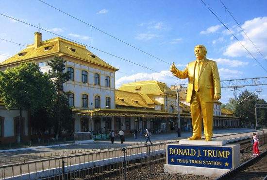 E oficial! După aeroportul din Palm Beach, şi gara din Teiuş se va numi Donald J. Trump