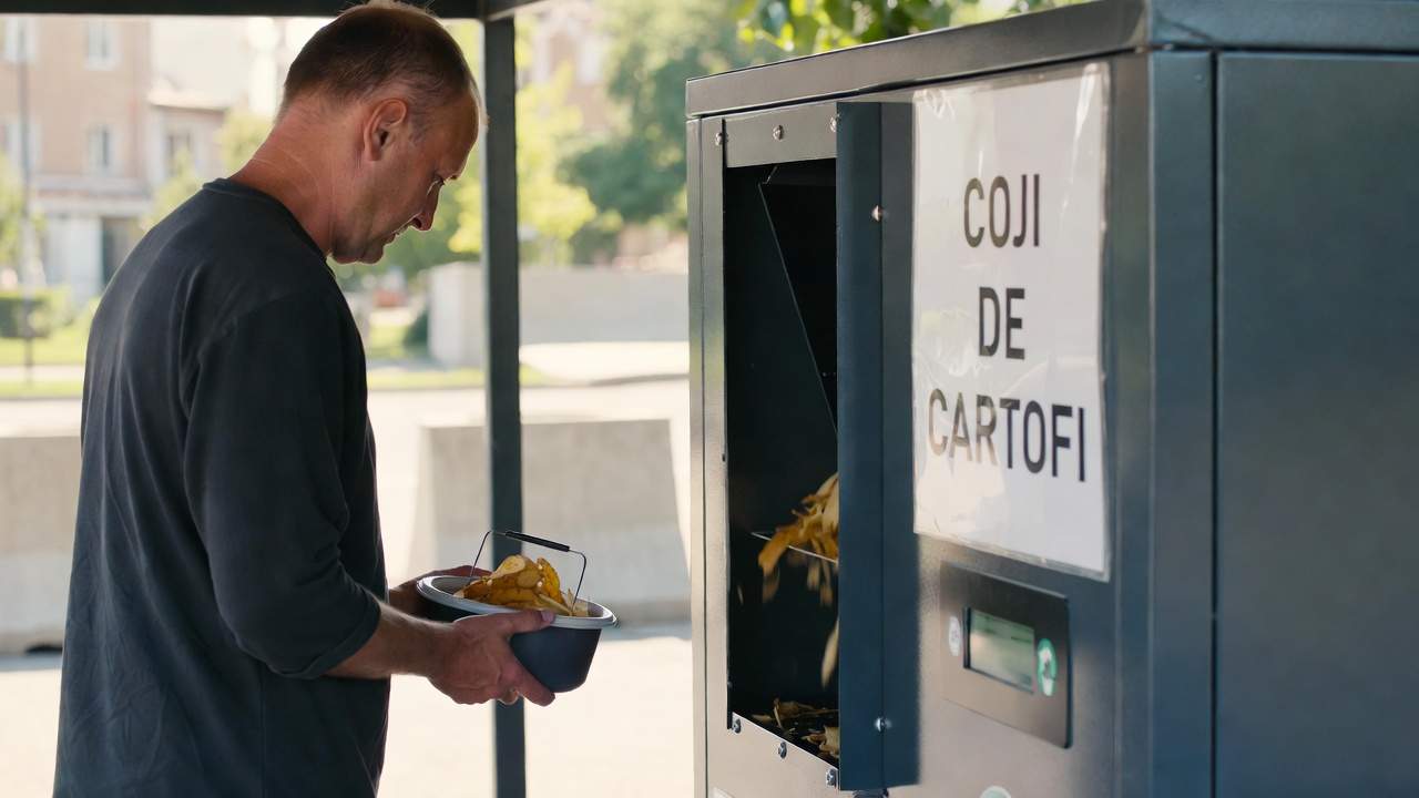 Atenție! Se introduce garanția de 50 de bani și la cojile de cartofi și ceapă