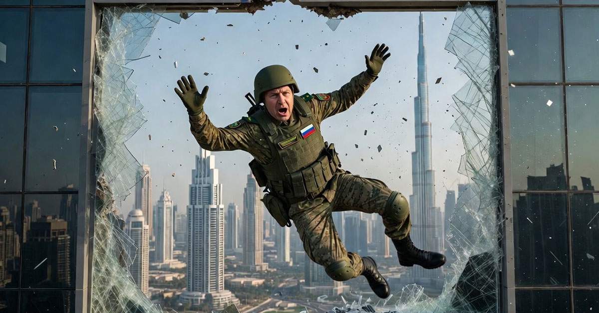 Rusia se implică în război. Un general rus s-a aruncat pe geam în Dubai