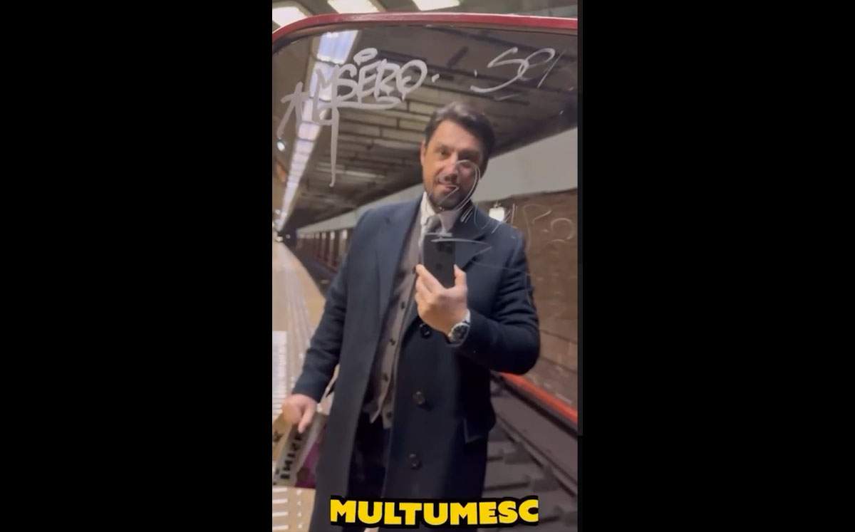 Daniel Pavel de la Desafio a făcut senzaţie la metrou! Mii de oameni s-au întrebat cine plm mai e şi ăsta