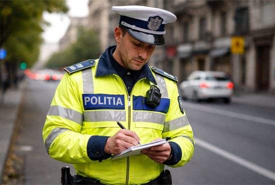 Aşa da! Un poliţist a amendat vântul după ce l-a prins bătând cu 75 km/h în localitate