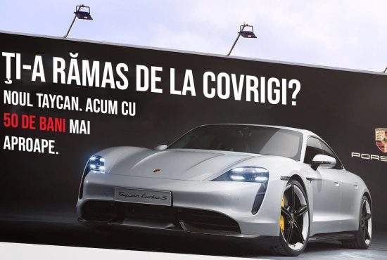 Inspirat de covrigii Luca, şi Porsche ieftineşte modelul Taycan cu 50 de bani