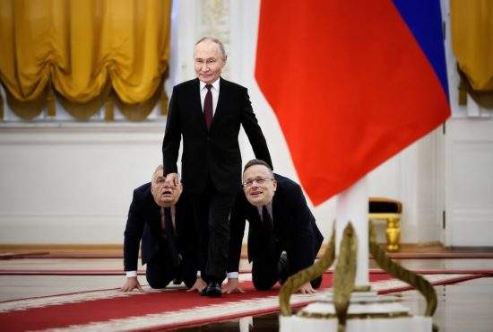 Ungurii susțin că ei au fost primii la curul lui Putin