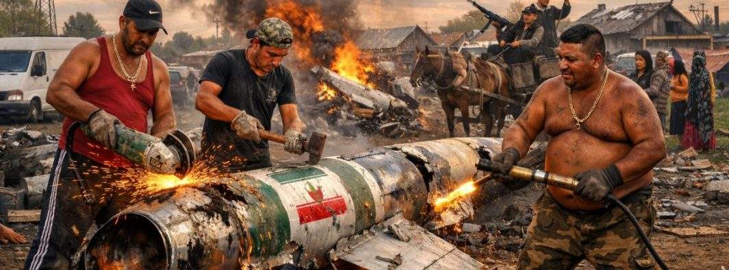 Experții din Sintești au interceptat în aer o rachetă iraniană și au ars-o pentru metale