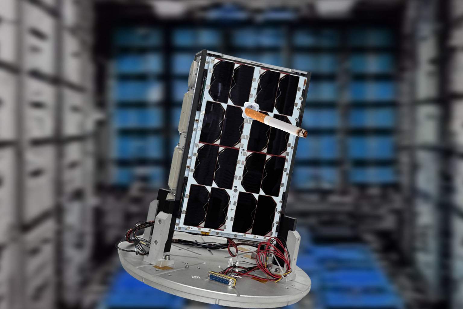 Satelitul românesc, dat afară din racheta SpaceX după ce şi-a aprins o ţigară
