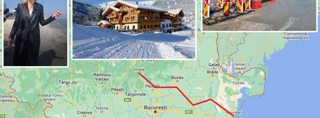 Ţeava cu c*cat descoperită la Năvodari are 300 km şi vine de la un hotel din Sinaia